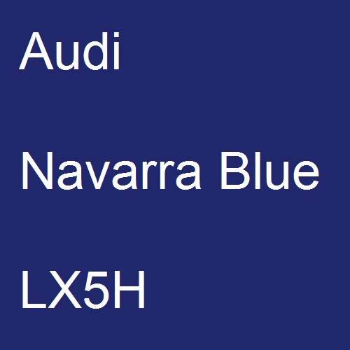 Audi, Navarra Blue, LX5H.